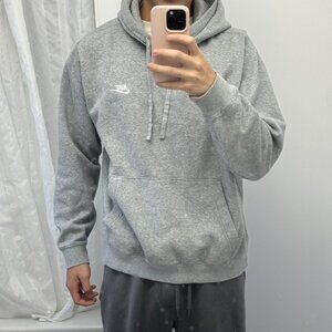 Nike Sportswear Club Fleece Hoodie, Men's L, Heather Grey